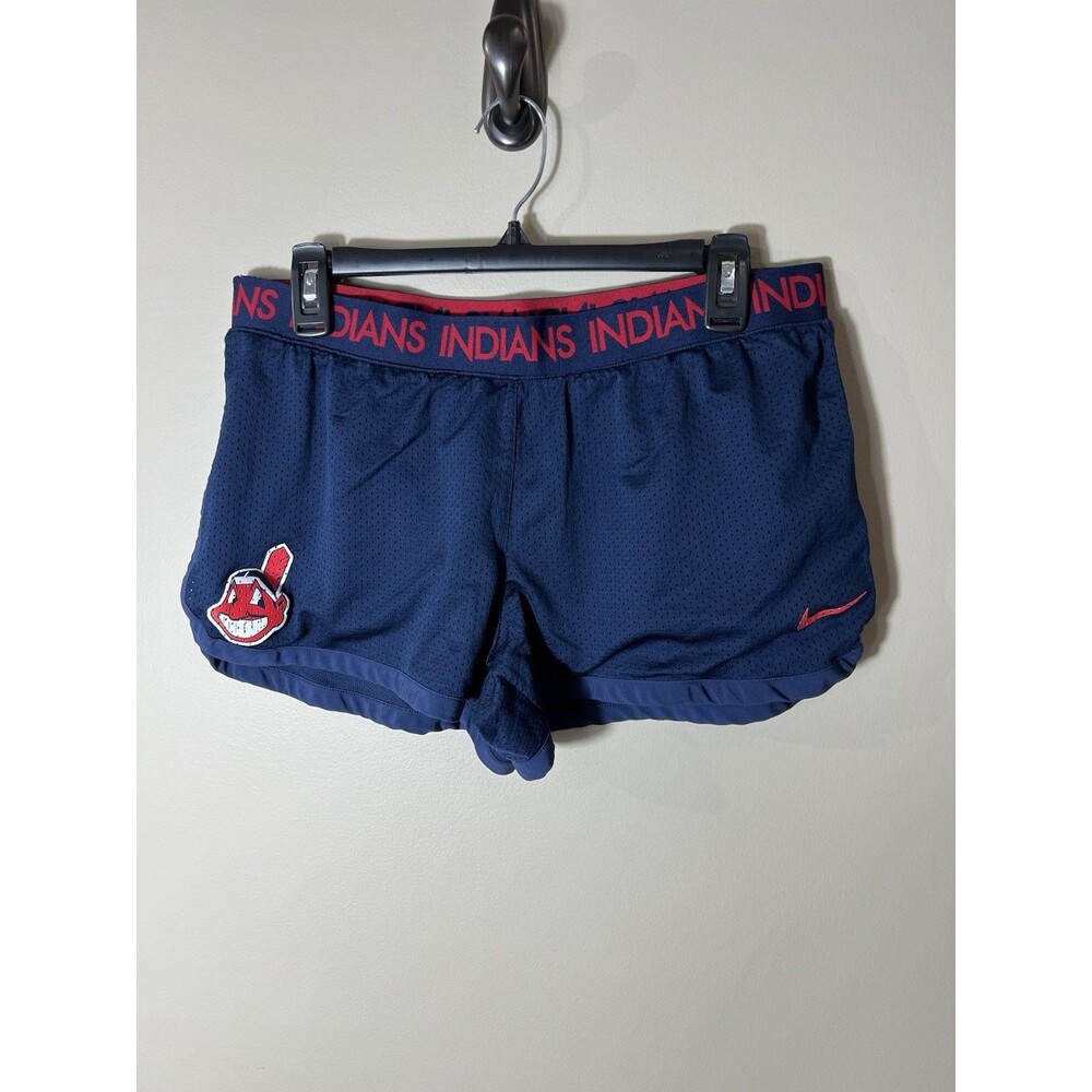 Nike Women’s Cleveland Indians Chief Wahoo  Shorts Size Large